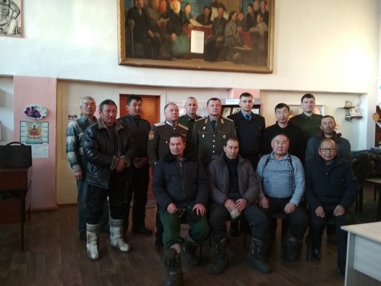 ТОС “Урагша” провел собрание казаков.