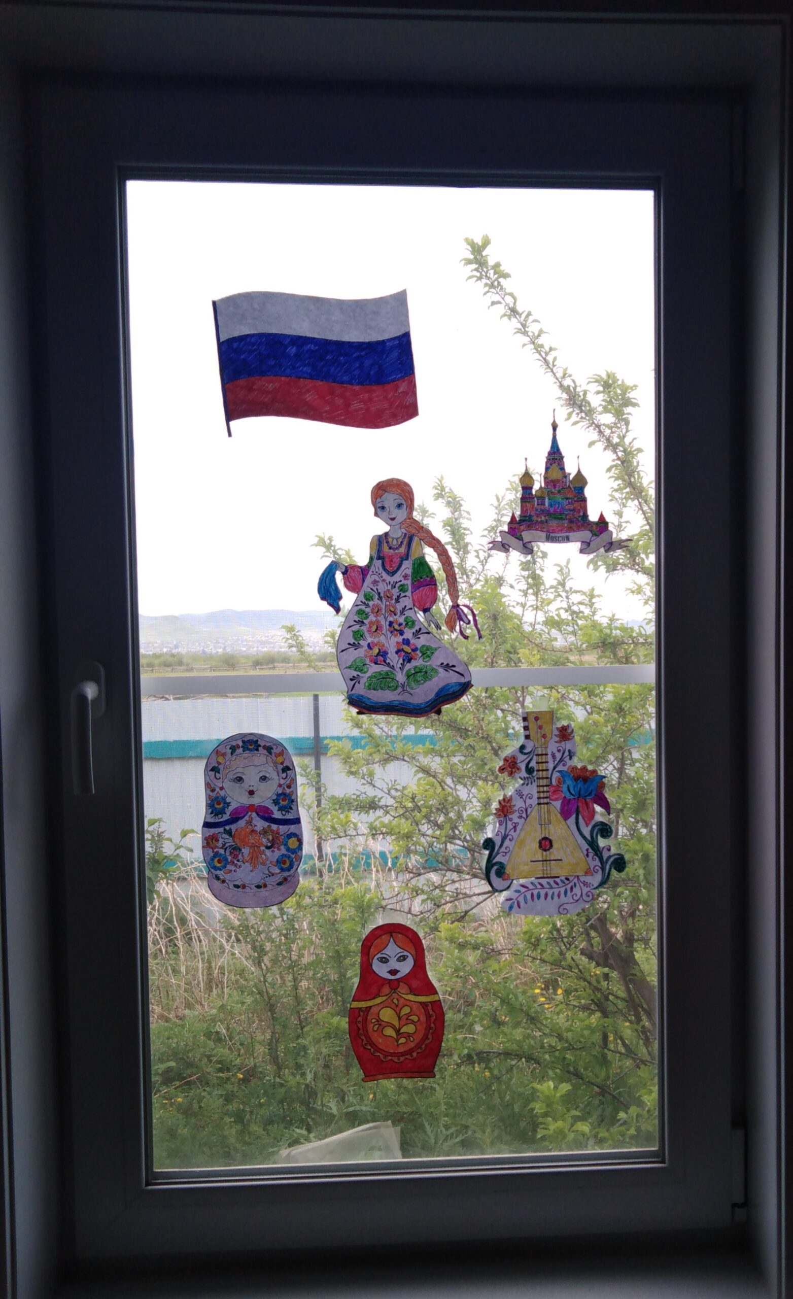 ТОС “Низовское”.  Приняли участие в акции «Окна России».