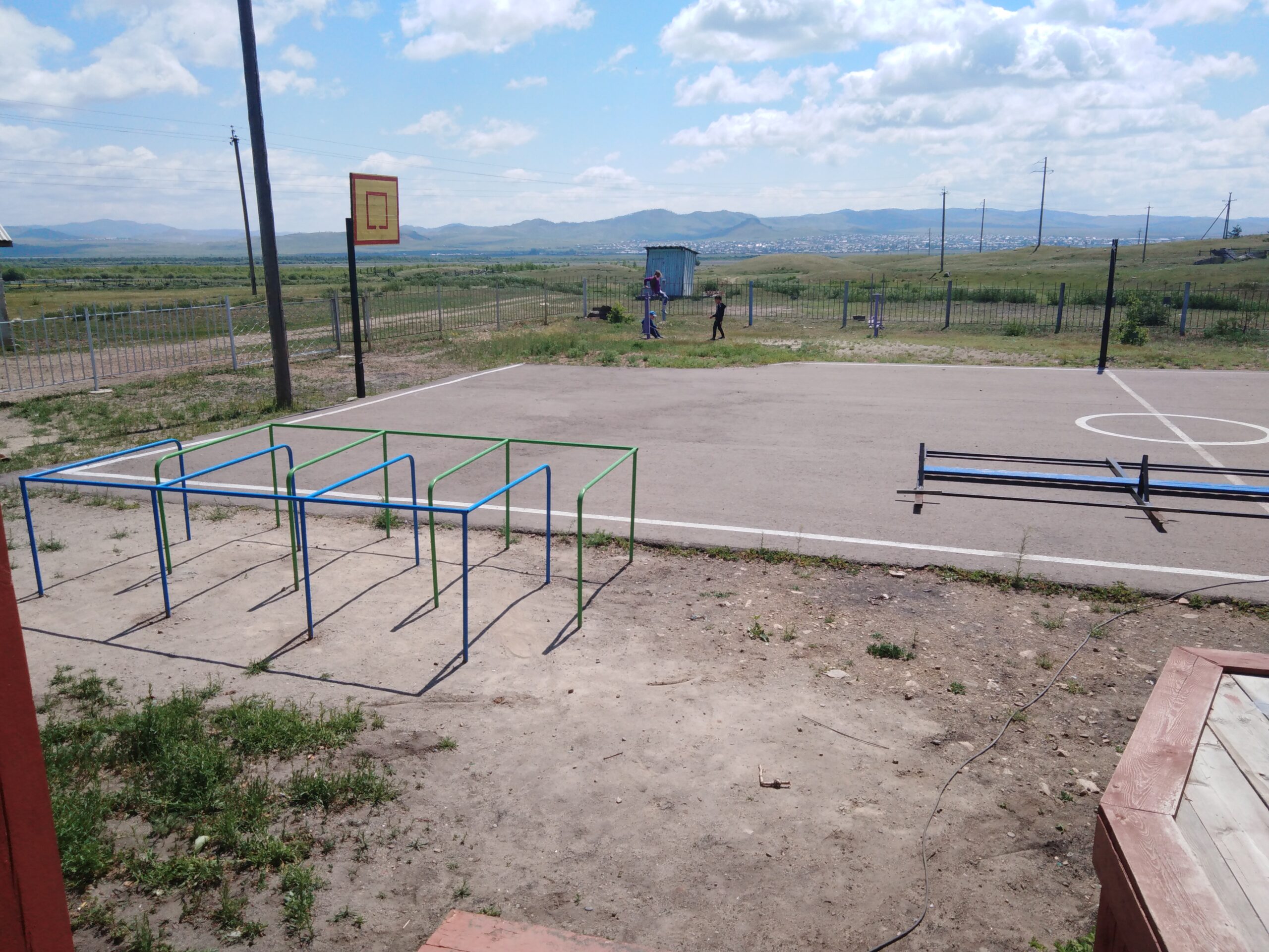 ТОС “Дружба”. Установка спортивного оборудования.