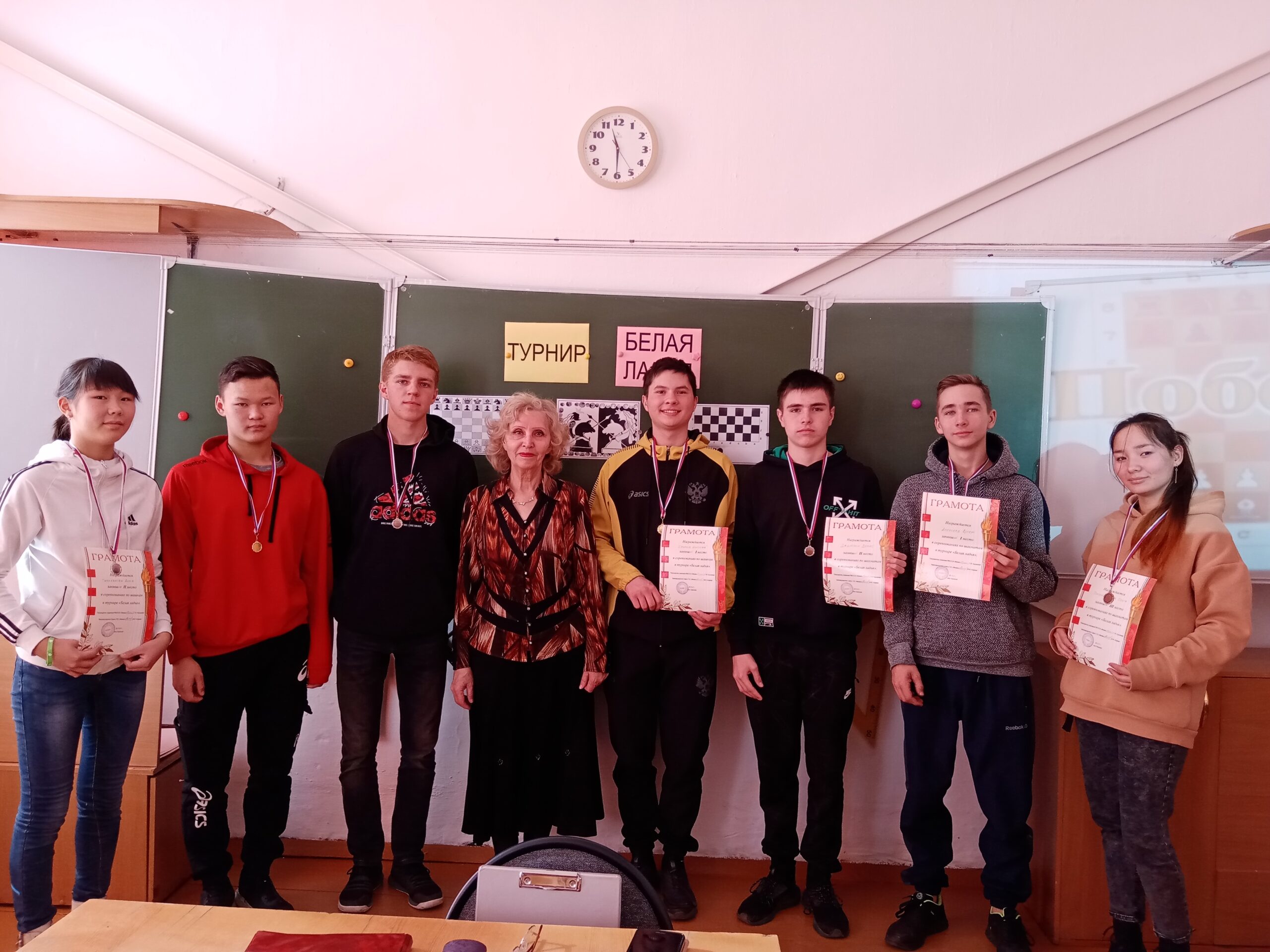 Турнир  по шашкам «Белая ладья»