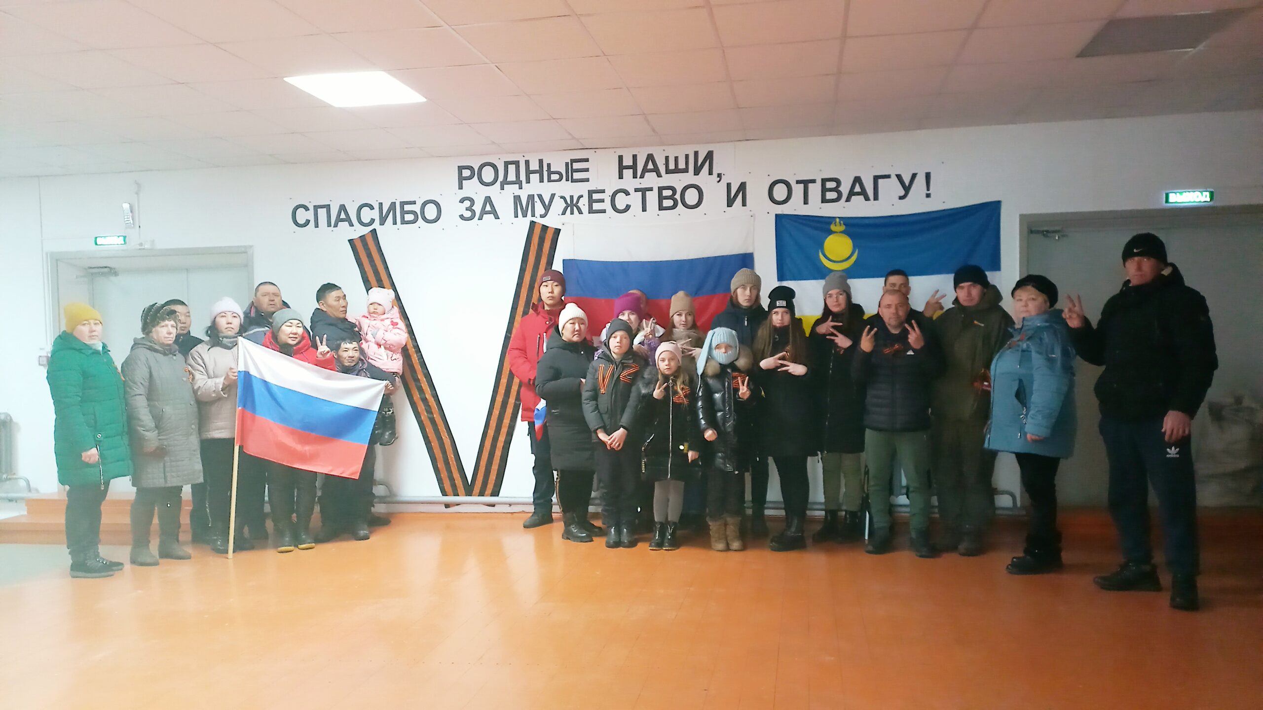 ТОС “Дружба”. Акция «Zа Победу!» – митинг у памятника воинам ВОВ, участие в автопробеге