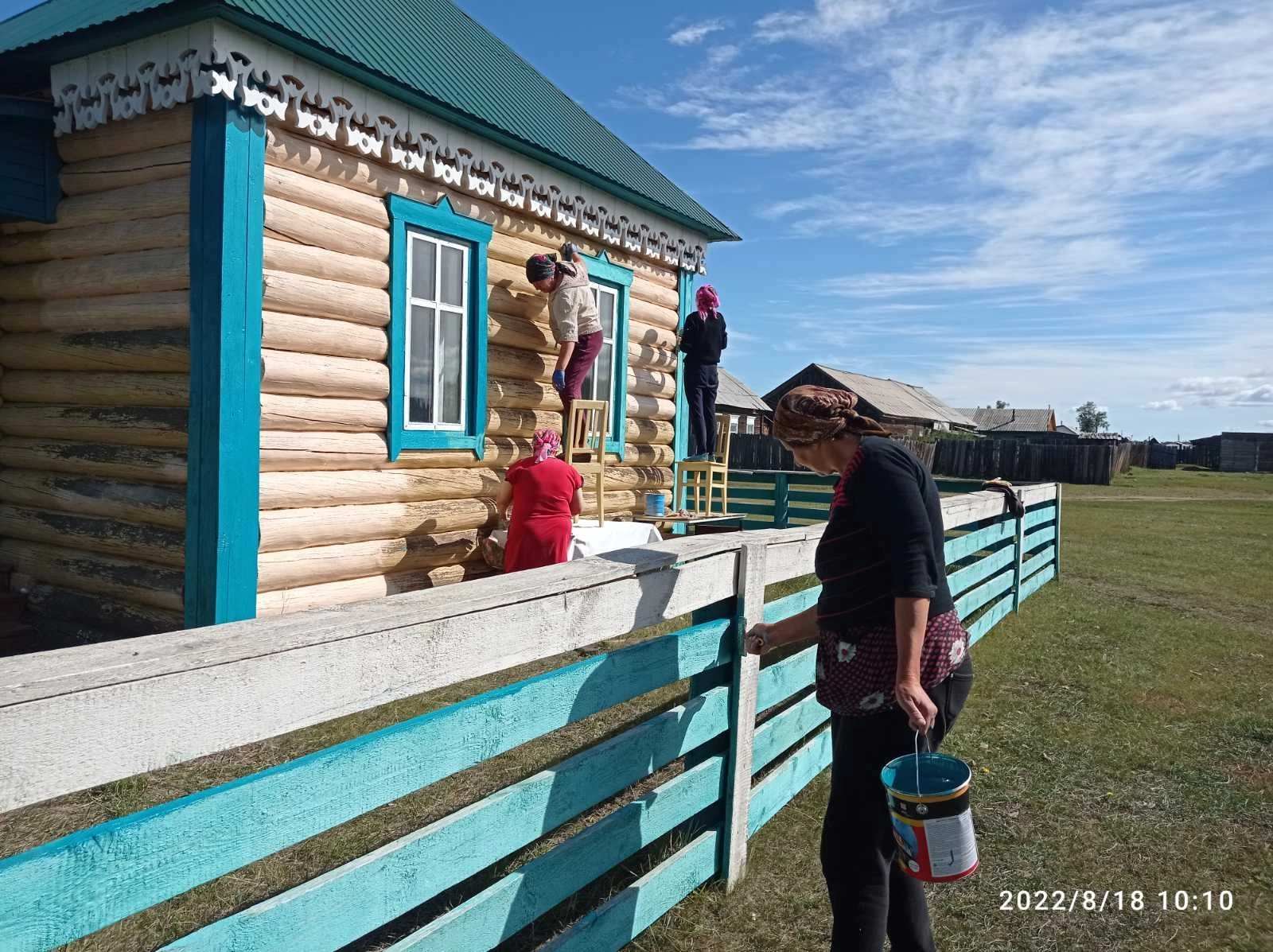 Ремонт часовни в селе Михайловка силами ТОСов