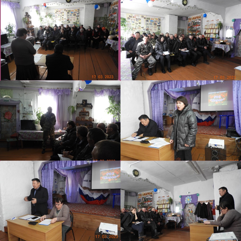 Сельский сход жителей села Дунгуй, ТОС “Жарки”