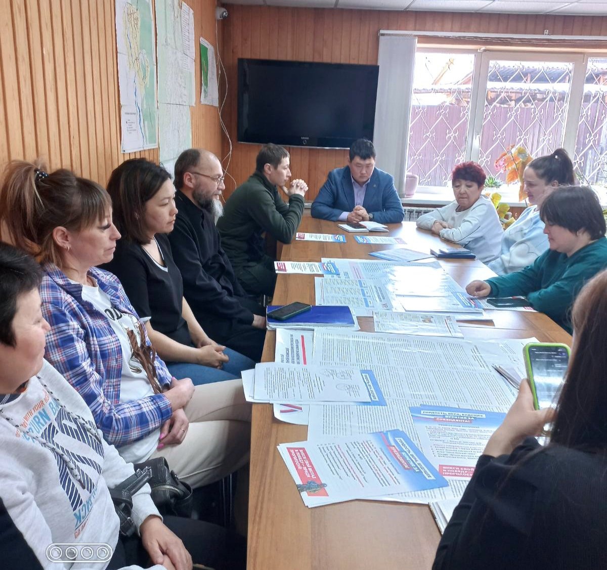 Подготовка к ярмарке в Аршане