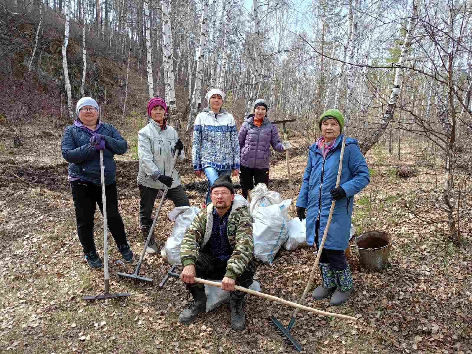 Весенняя уборка в зоне отдыха “Узкое”