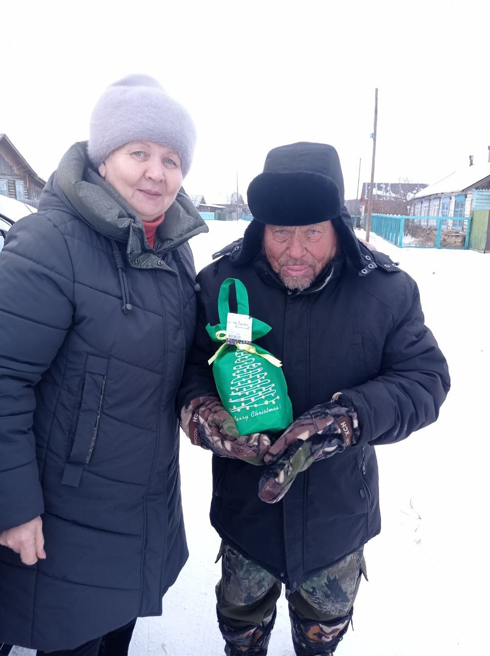 29.12.2024 г. ТОС “Наследие” приняли участие в новогодней акции “Мечты невидимых стариков”