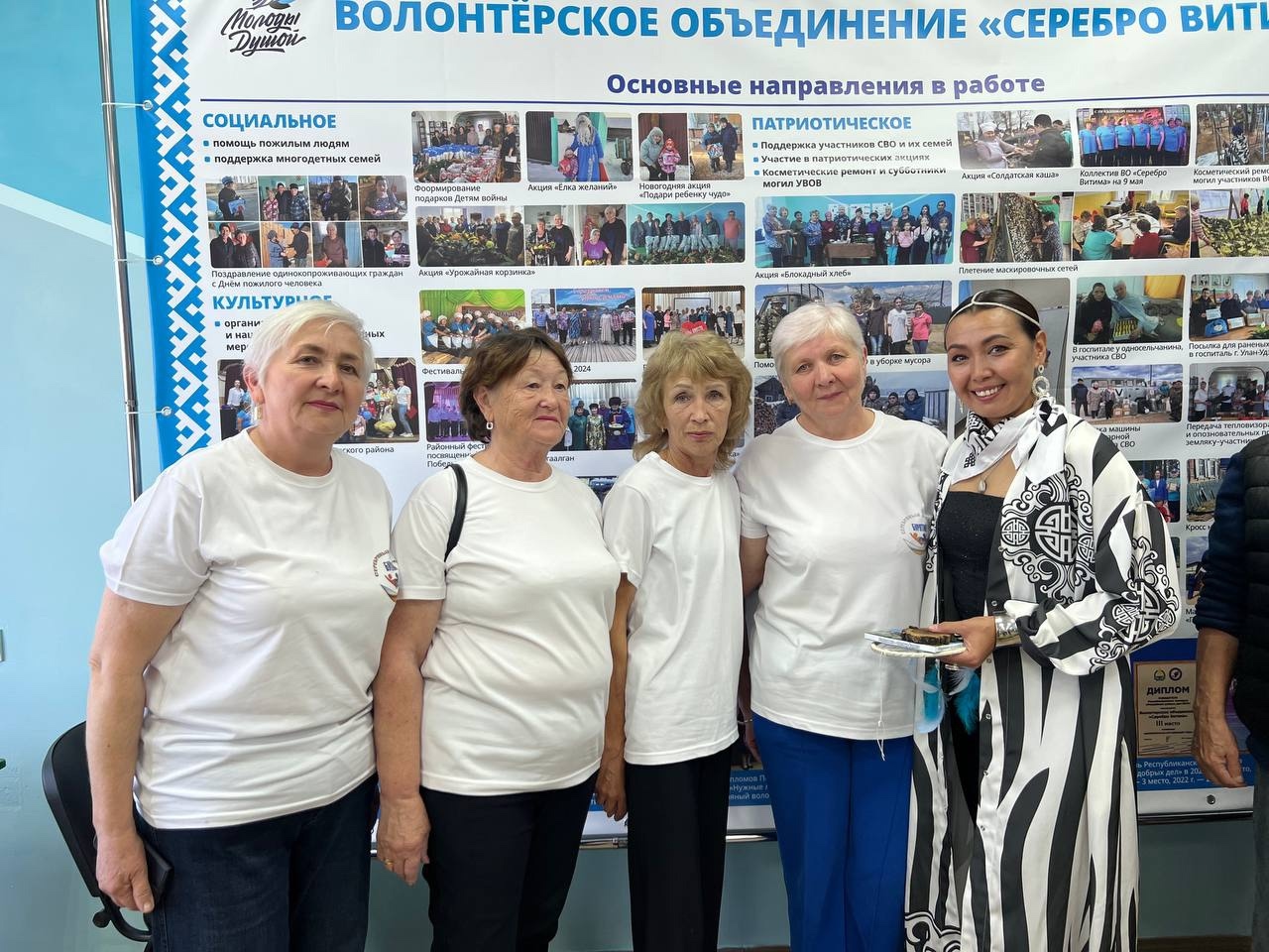 04.10.2025 г. ТОС “Наследие” приняли участие во встрече с гвардии сержантом ВДВ в запасе, мастером спорта по стрельбе из лука, Лауреатом премии «СВОИМ» в номинации «Фронтовой артист Республики Бурятия», участником патриотического проекта «Путь воина» – Даримой Цырендондоповой.