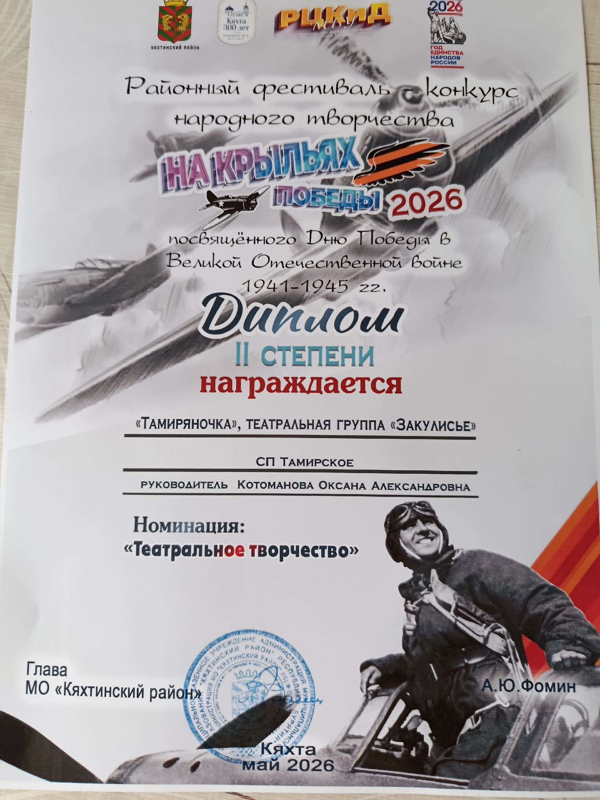 ‘Наши достижения “